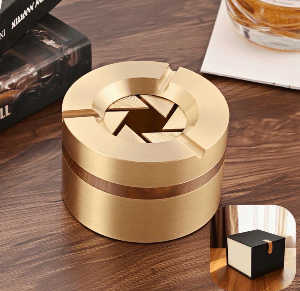 All-metal Cyber Mechanical Ashtray High-end Creative