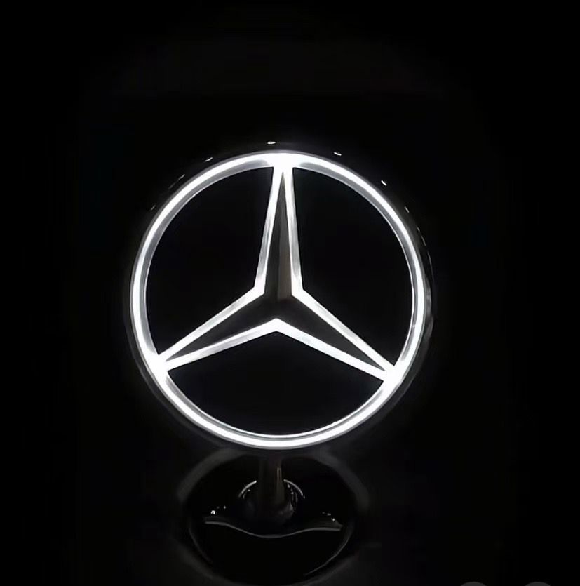 Mercedes Benz Logo With Led