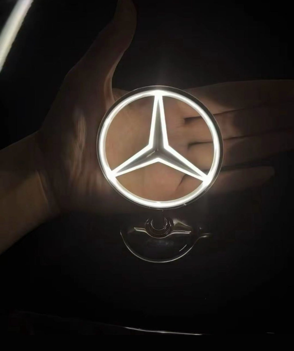 Mercedes Benz Logo With Led