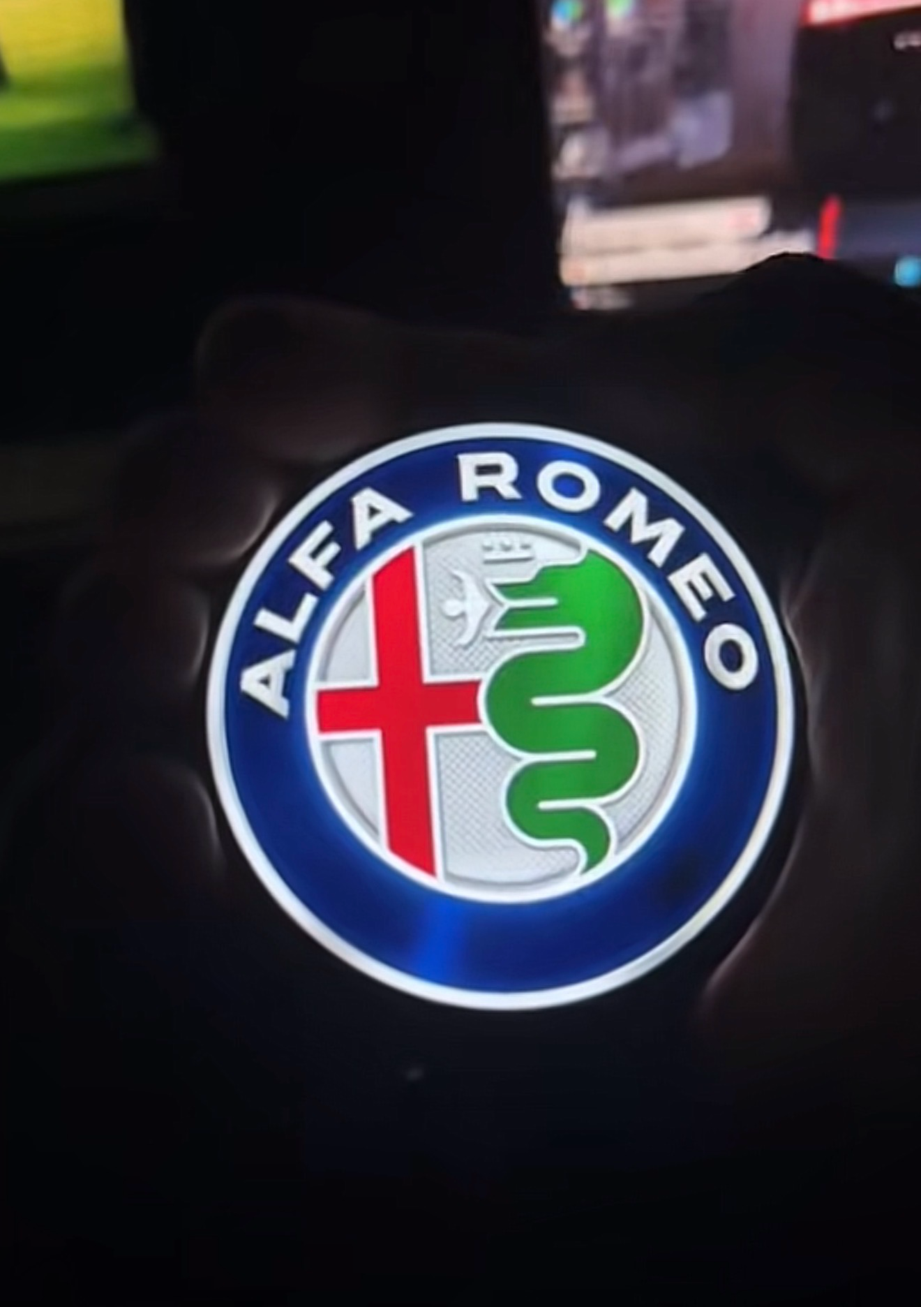 Car Display Emblem Control With Phone