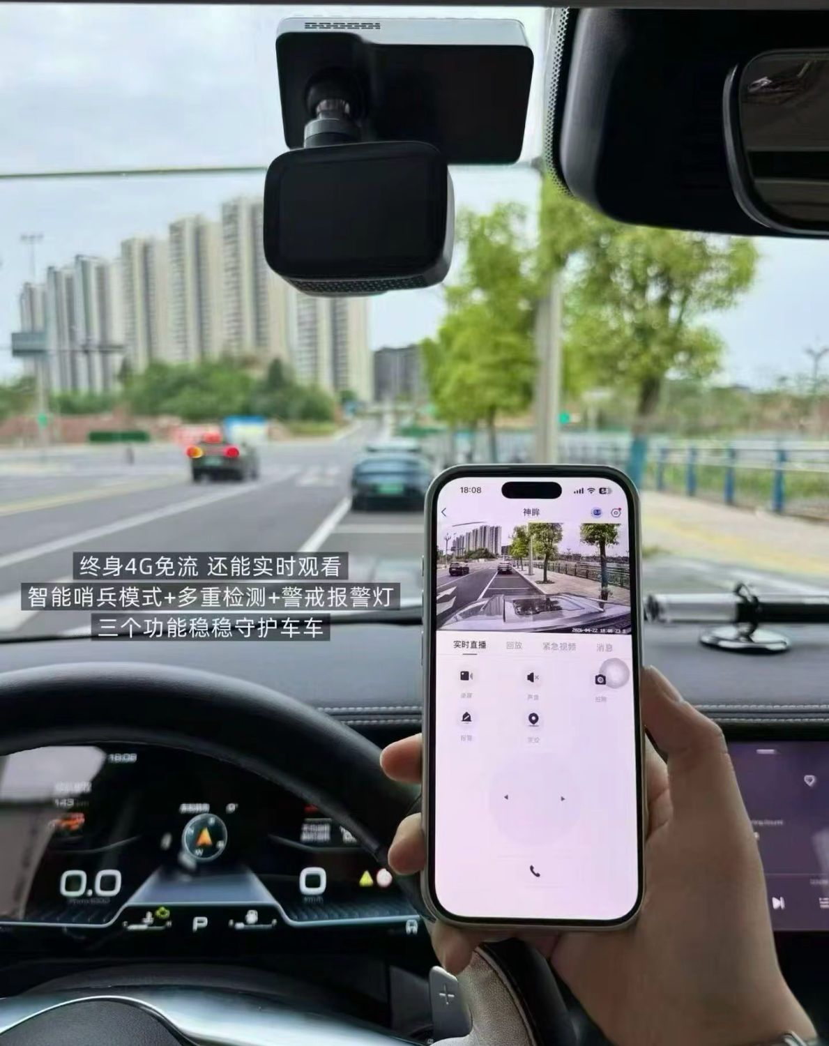 Lite Smart Car Monitor