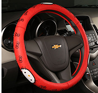 Fashionable Car Steering Wheel Cover - Hello Kitty Design