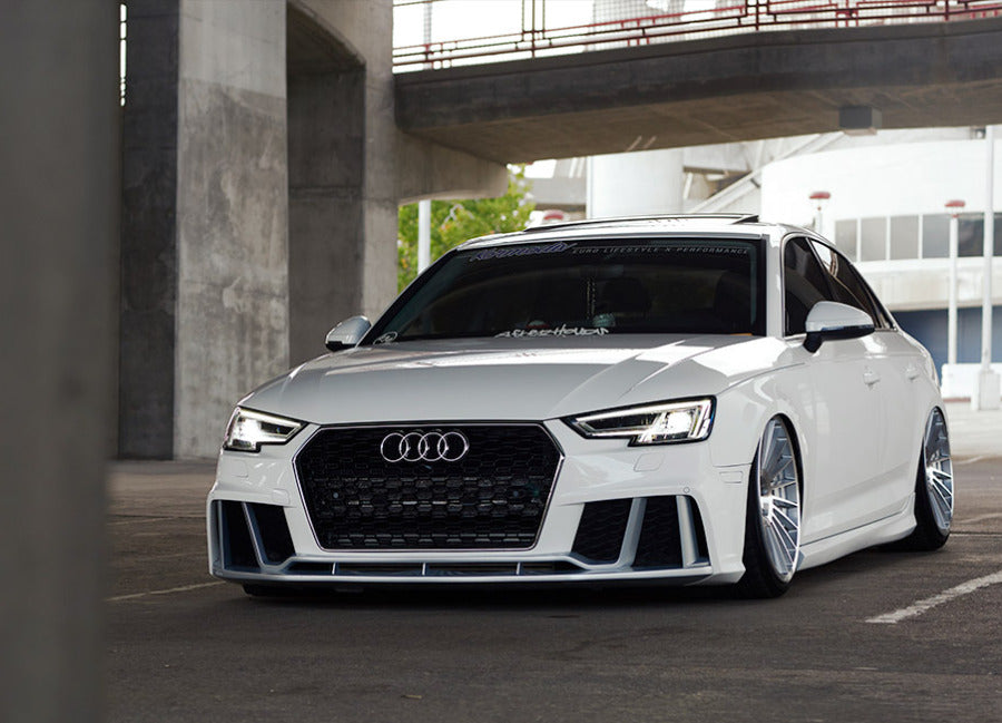 Air Lift Performance front kit Performance Series for Audi A4 (B9) with front strut diameter 48,5 mm