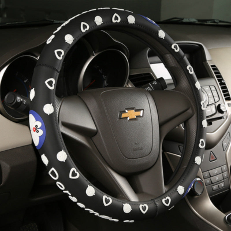 Fashionable Car Steering Wheel Cover - Hello Kitty Design