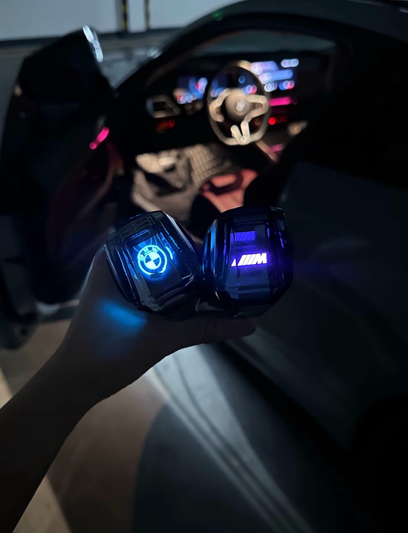 BMW Gear Crystal Knob With Led ( Have For All BMW Models )