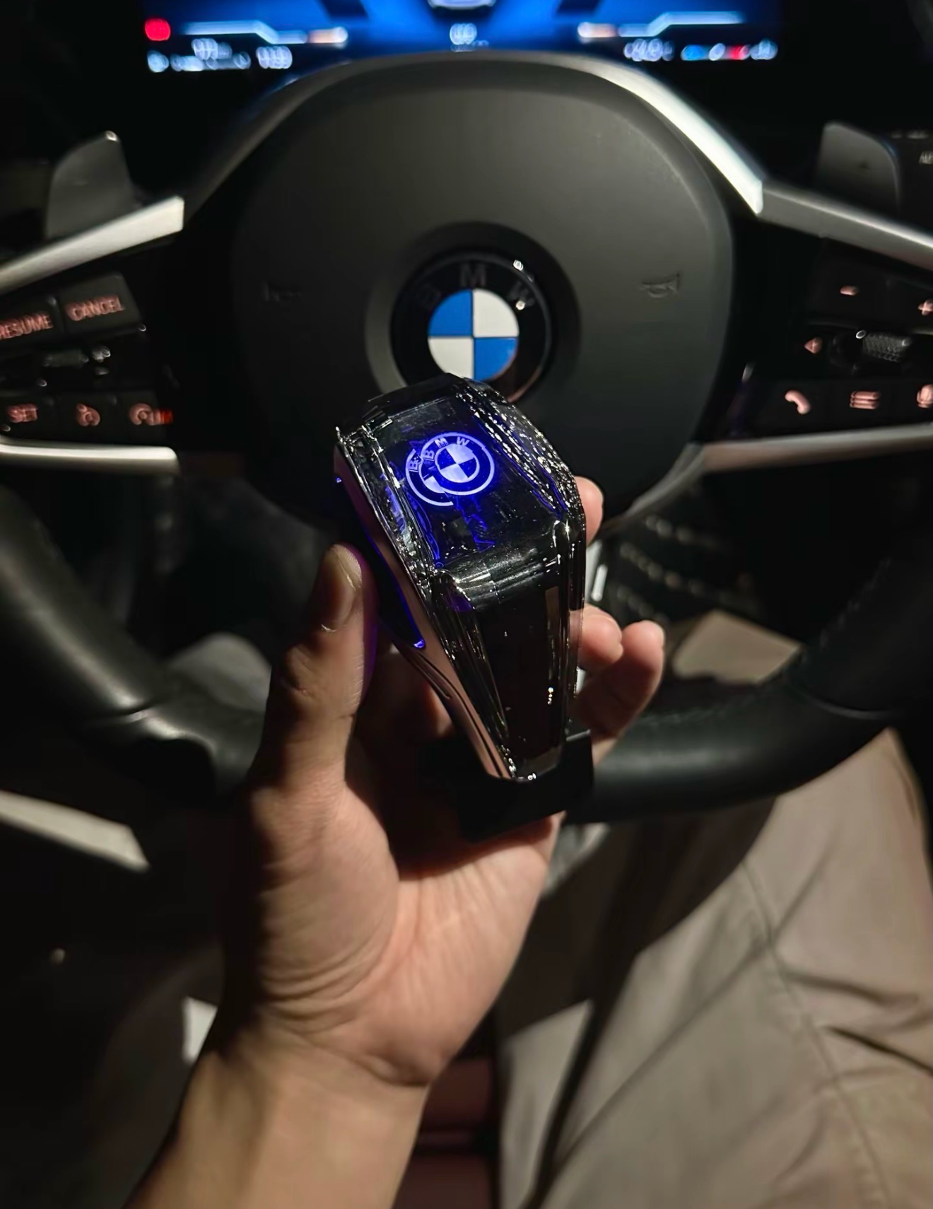 BMW Gear Crystal Knob With Led ( Have For All BMW Models )