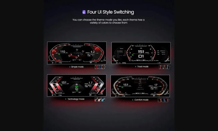 Digital Instrument Cluster - BMW F/E Chassis