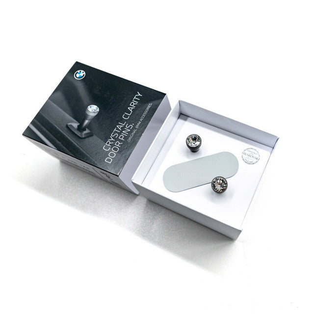BMW CRYSTAL CLARITY DOOR LOCK PINS BUTTONS