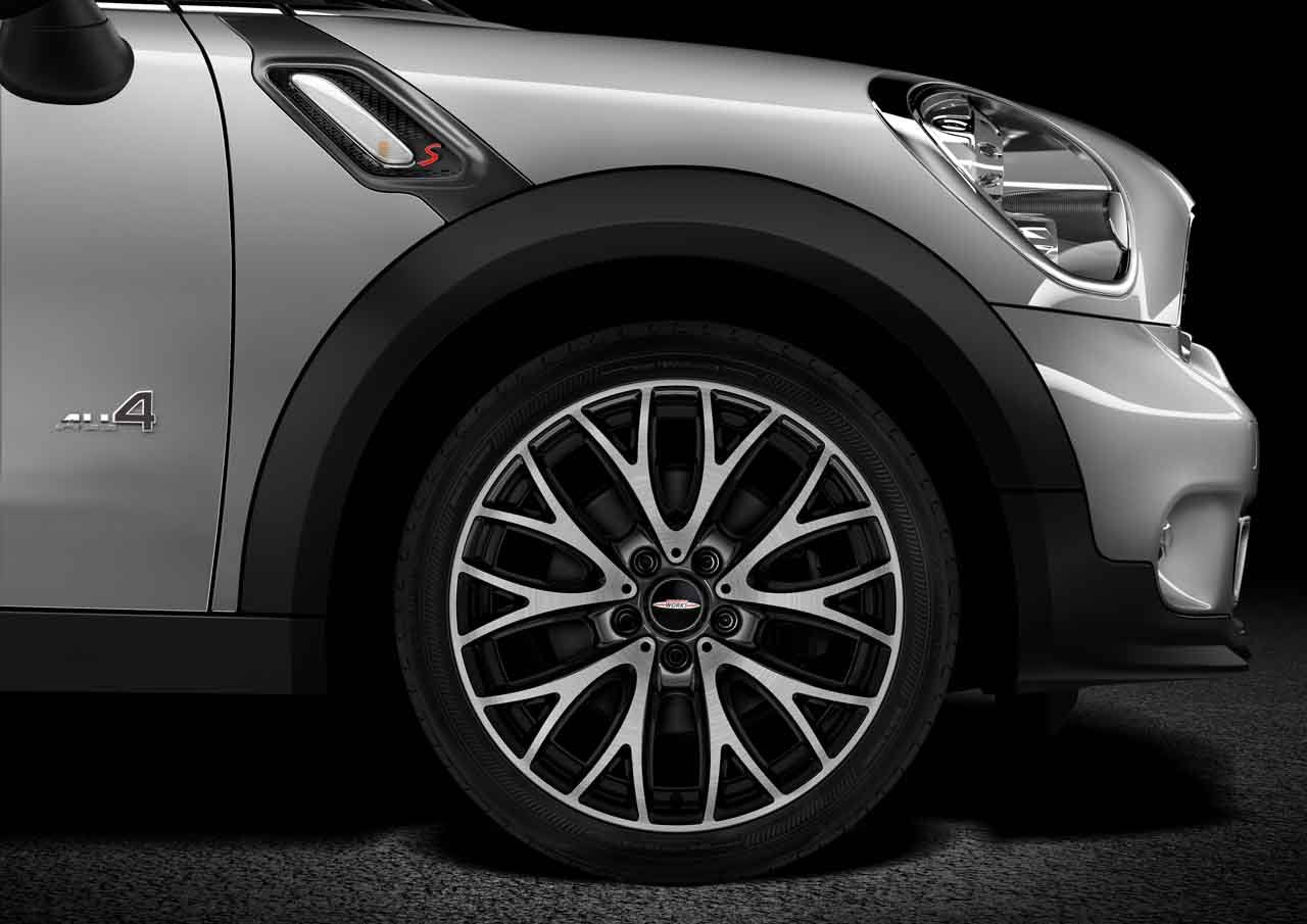 MINI Genuine JCW 19" Alloy Wheel Cross-Spoke R134 Burnished Black