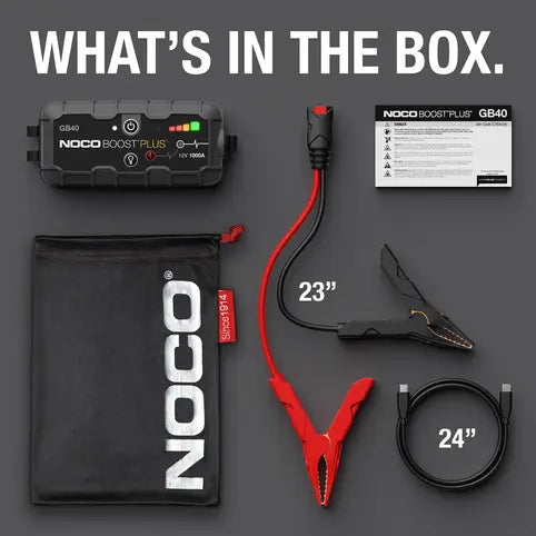 Noco GB40 Boost Plus 1000A UltraSafe Lithium Jump Starter