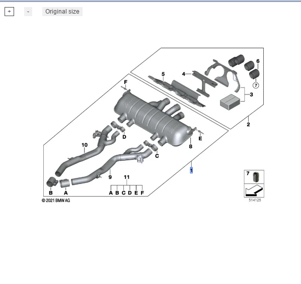 BMW M Performance Exhaust System