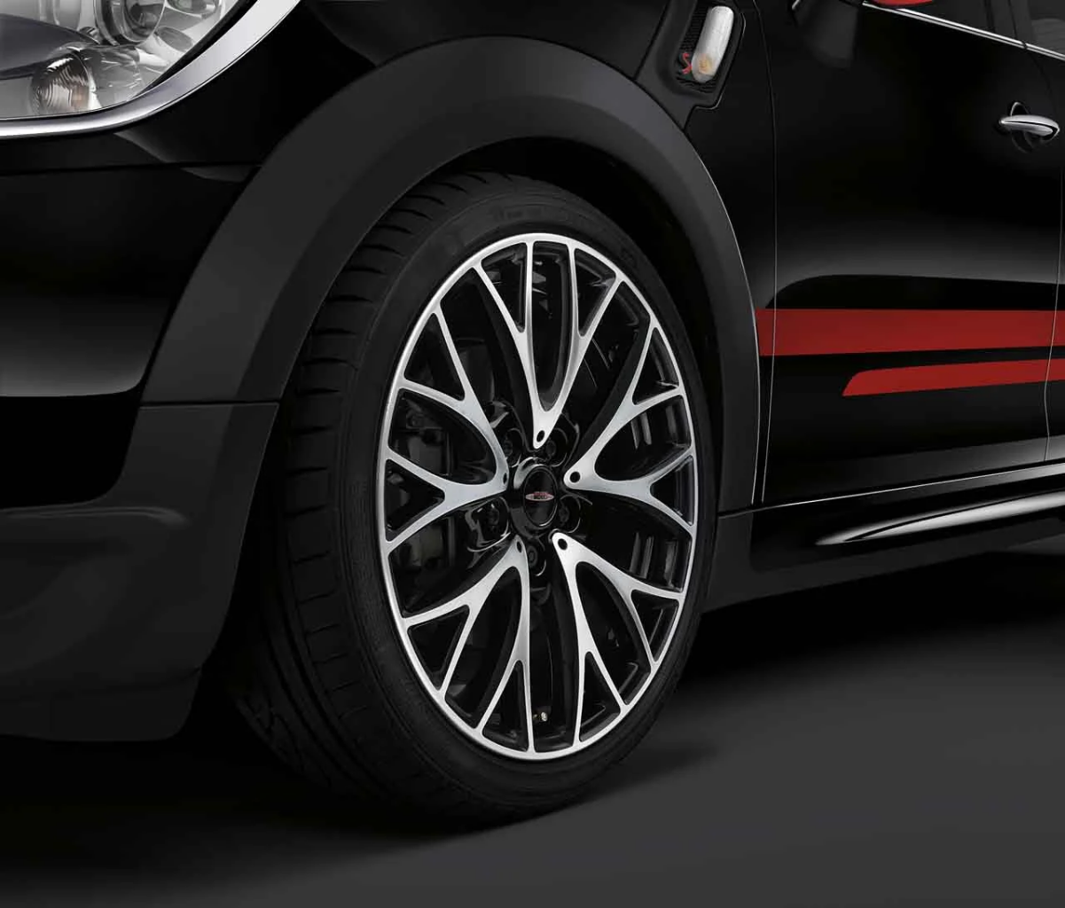 MINI Genuine JCW 19" Alloy Wheel Cross-Spoke R134 Burnished Black